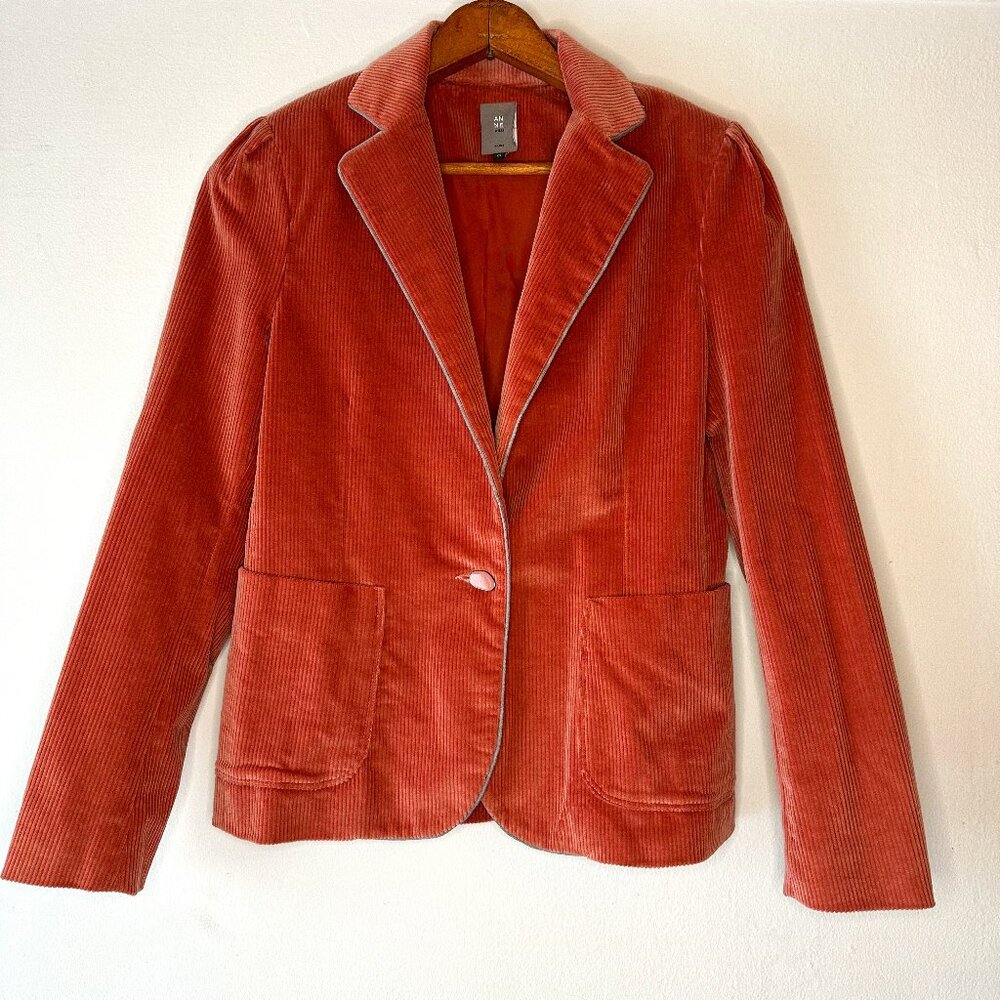 Salmon Corduroy Jacket